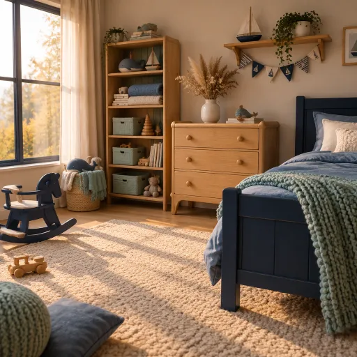 Automne 2026 : les matières et couleurs qui réchauffent la chambre d'enfant