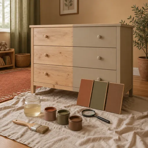 Peinture et finitions d'un meuble enfant : décrypter les étiquettes pour éviter les COV