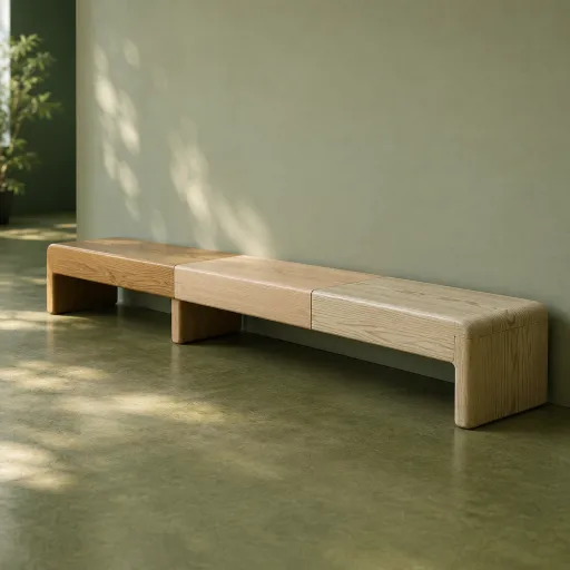 Mobilier collectif en bois massif : les essences qui résistent à l'usage intensif