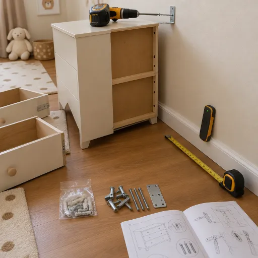 Ancrer les meubles au mur : pourquoi les kits fournis ne suffisent pas toujours