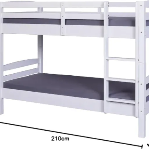 Test lit superposé Inter Link Annika : un lit en pin massif correct qui fait le job pour les enfants