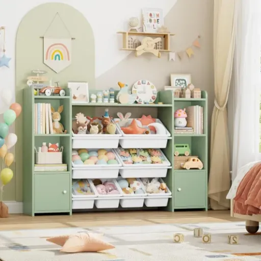 Test FOREHILL Meuble de Rangement Jouets Enfant : du rangement partout sans exploser le budget