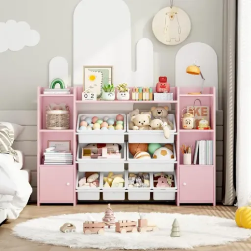 Test FOREHILL Meuble de Rangement Jouets Enfant : du rangement (vraiment) pratique à hauteur de kids