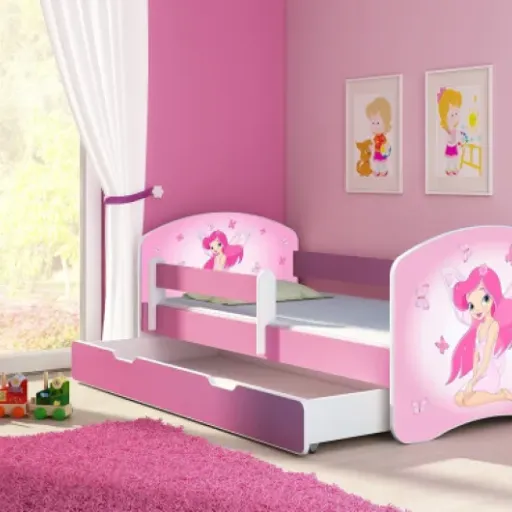 Test ACMA Lit Enfant Fée Rose 80x180 : le lit complet qui fait le job sans exploser le budget