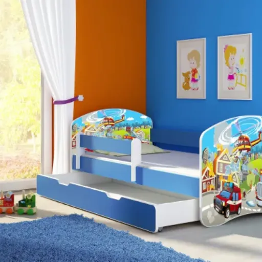 Test ACMA Lit Enfant Junior 180x80 + tiroir : un lit de pompier sympa, mais pas parfait