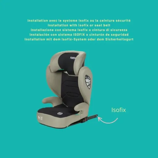 Test Nania Bogota i-Size : le siège auto Isofix simple, léger et sans prise de tête pour les 4-12 ans