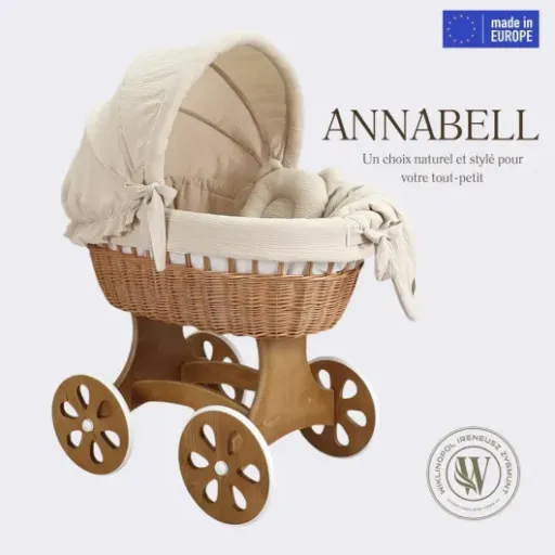 Test Wiklinopol Couffin Bébé Annabell : un vrai couffin en osier qui fait le job (avec quelques limites)