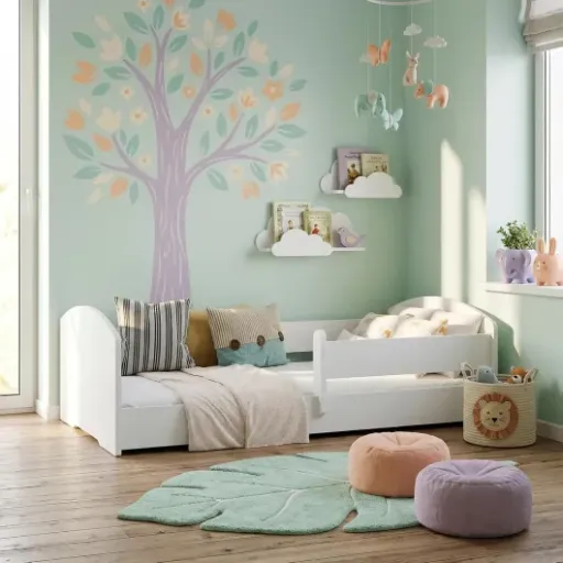 Test KOBI Lit Enfant Montessori Leo 140x70 : un lit bas pratique, simple et rassurant pour passer au lit de grand