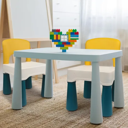 Chaise en Plastique pour Enfants, Chaise Ergonomique Améliorée avec Dossier Incurvé, Macron Vert
