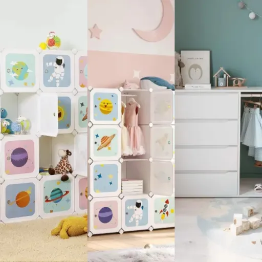 Top Armoires enfant grande capacité