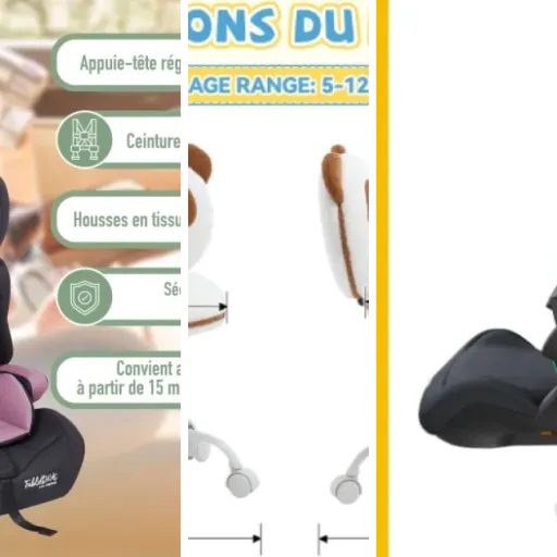 Top Sièges enfant réglables